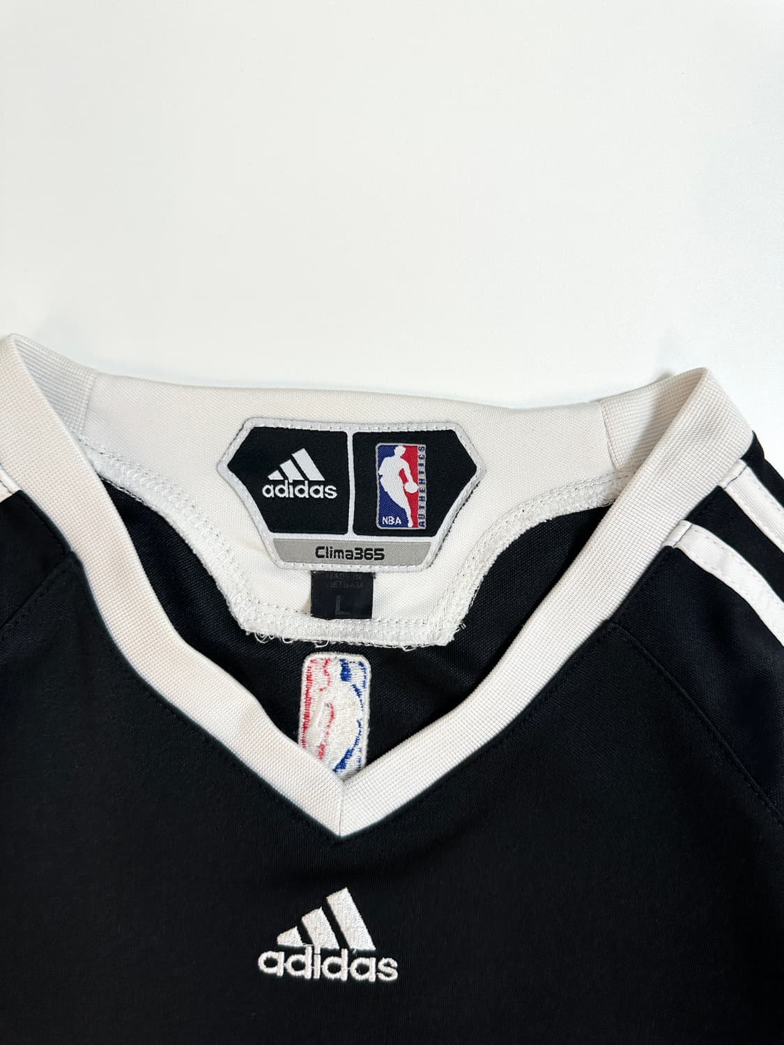 아디다스 NBA 시카고불스 트랙탑 웜업 져지 L 블랙 상품이미지4
