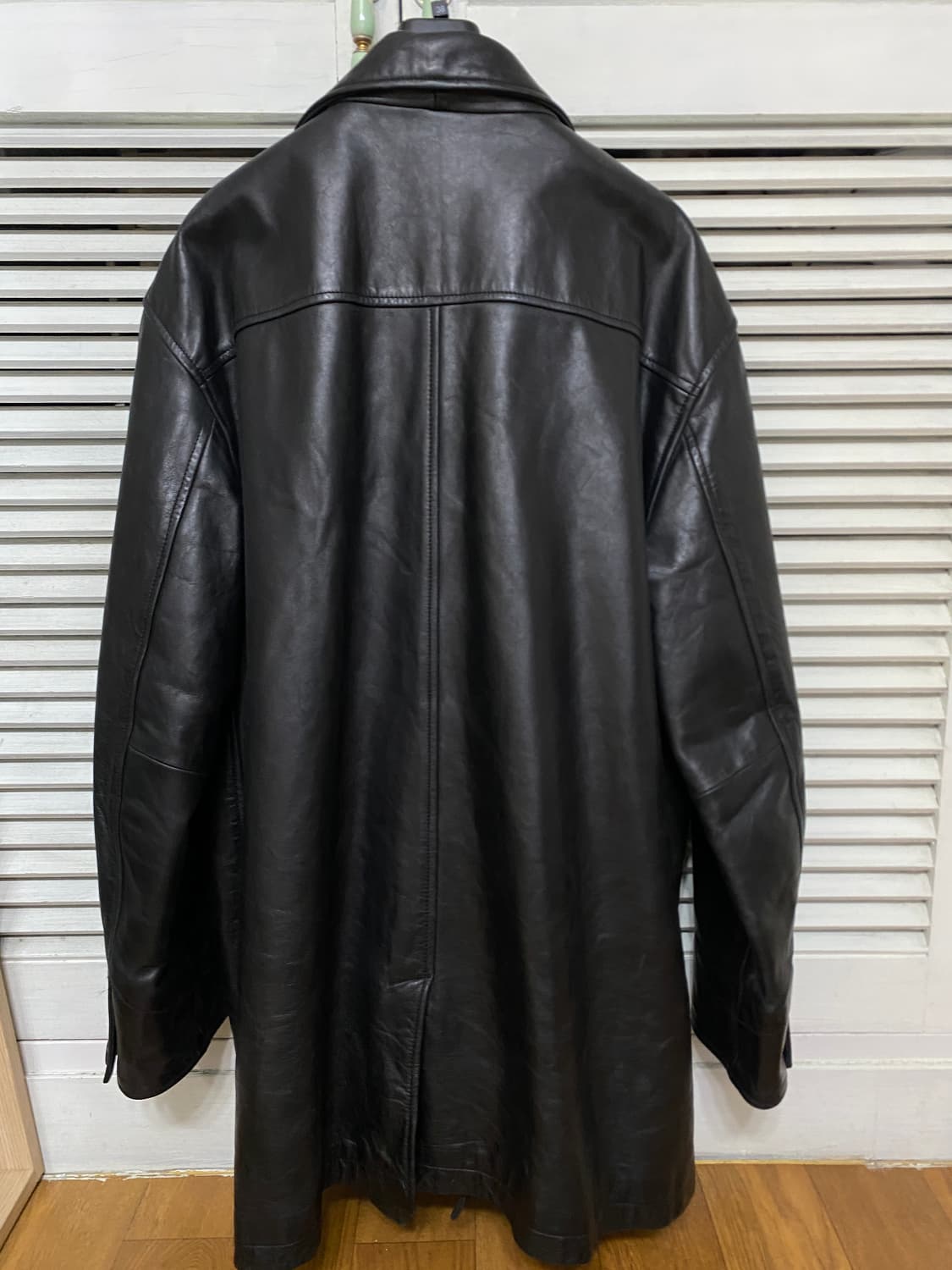 올드갭 레더 카코트 상품이미지3