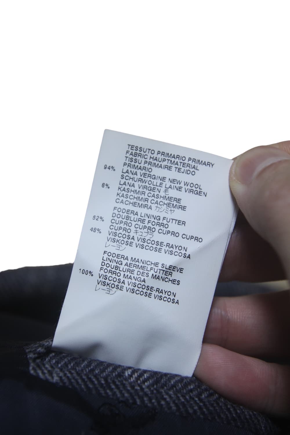 마르지엘라 12FW 울 체크 3b 코트 상품이미지10