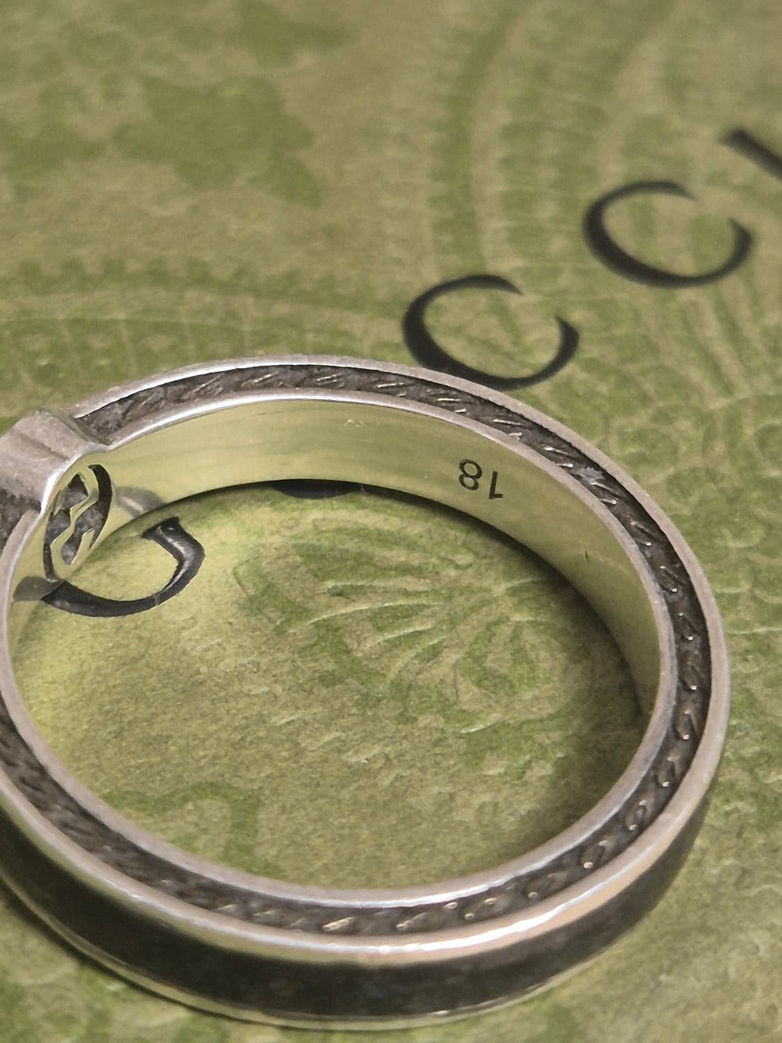 구찌 인터로킹 G 반지 상품이미지4