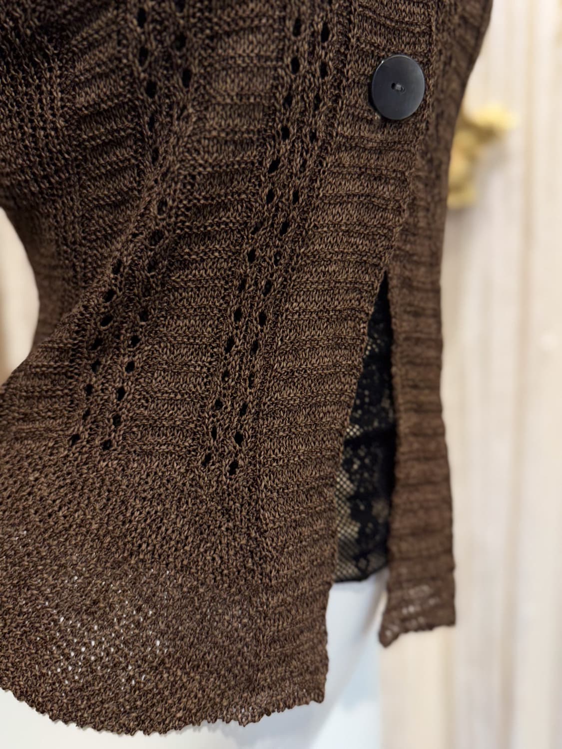 Net Button Cardigan 0066 상품이미지4