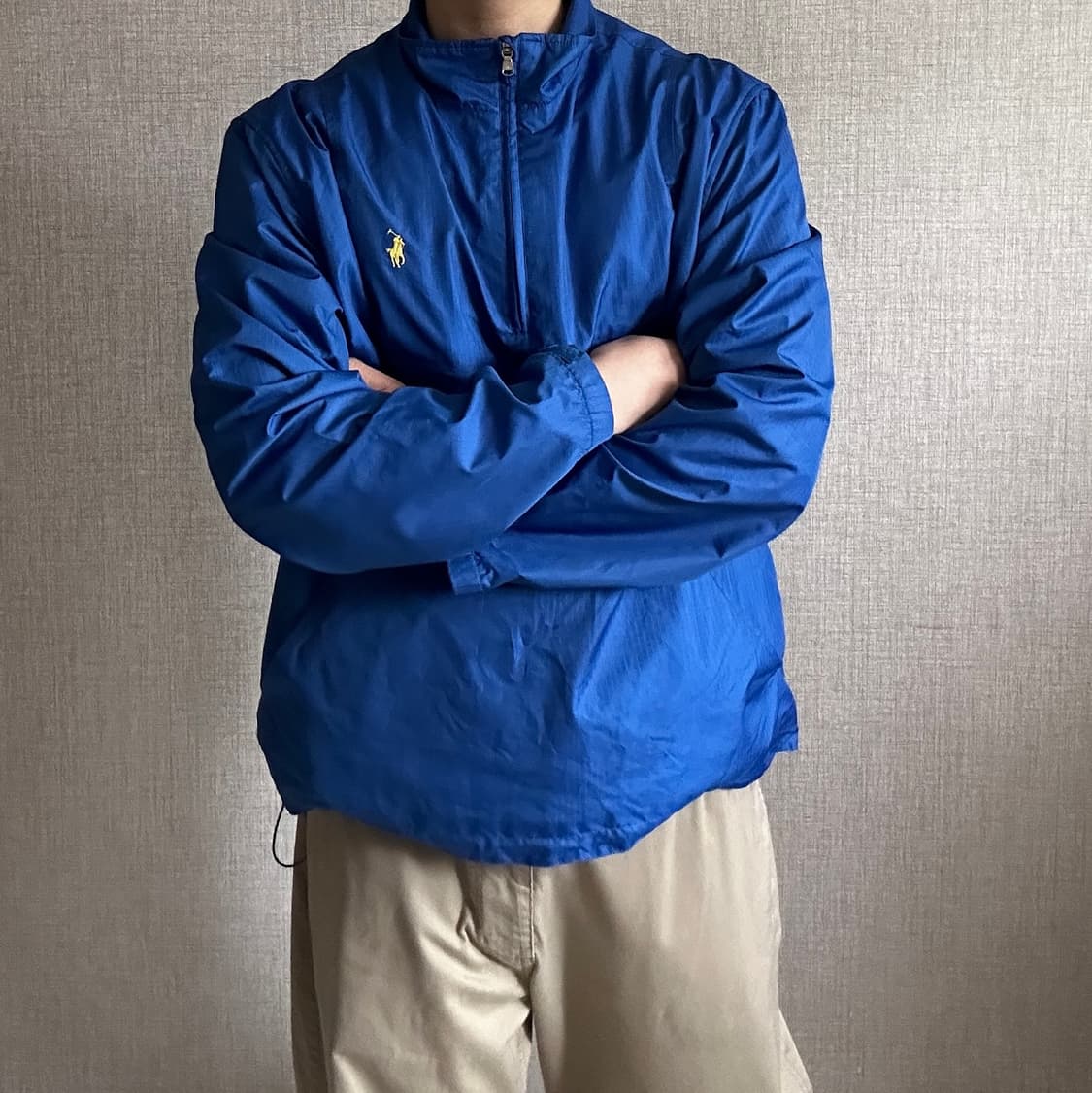 폴로 랄프로렌 하프집업 바람막이 웜업 XL 상품이미지3