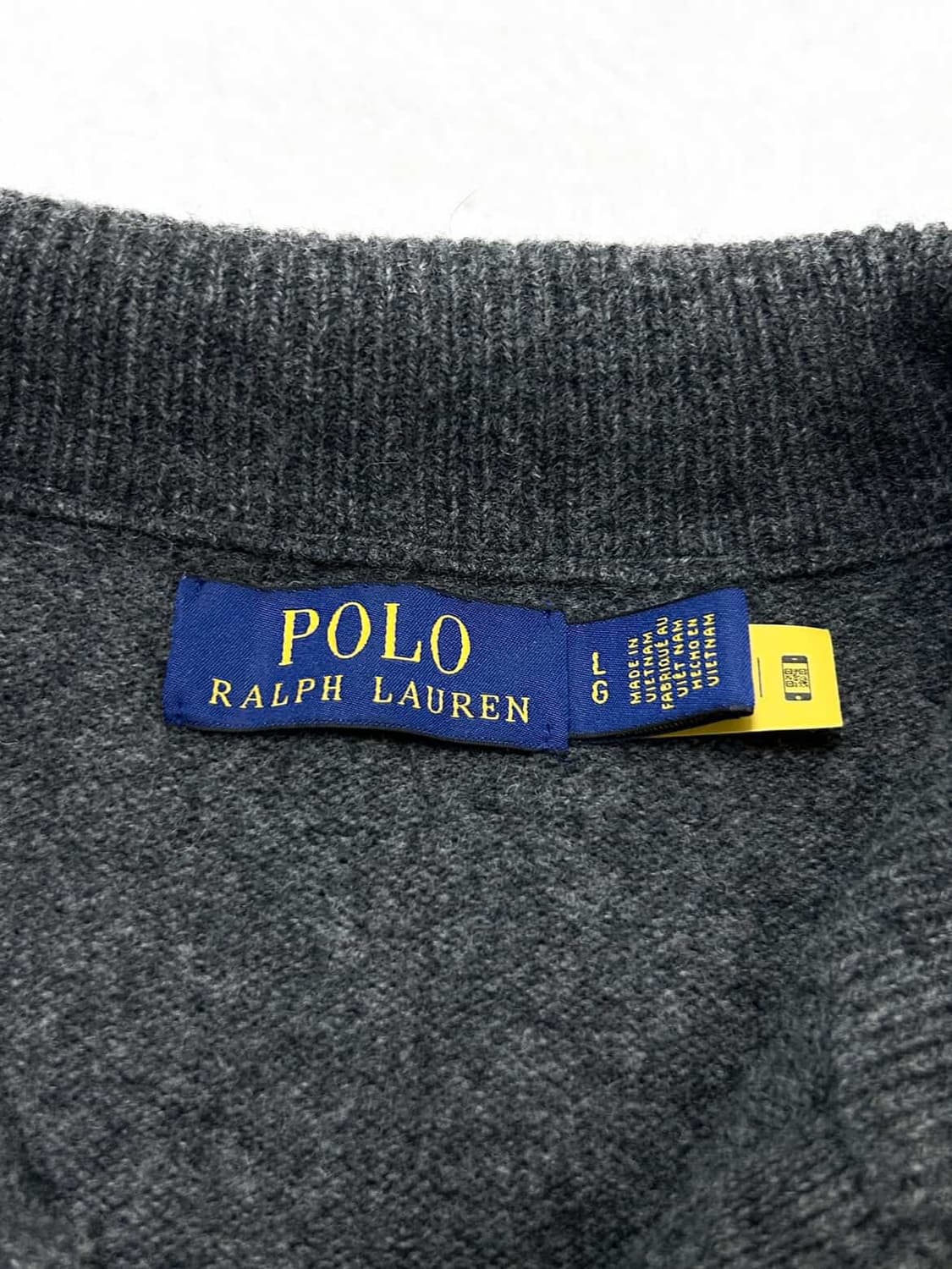 폴로 신형 차콜 반집업 울니트 상품이미지8