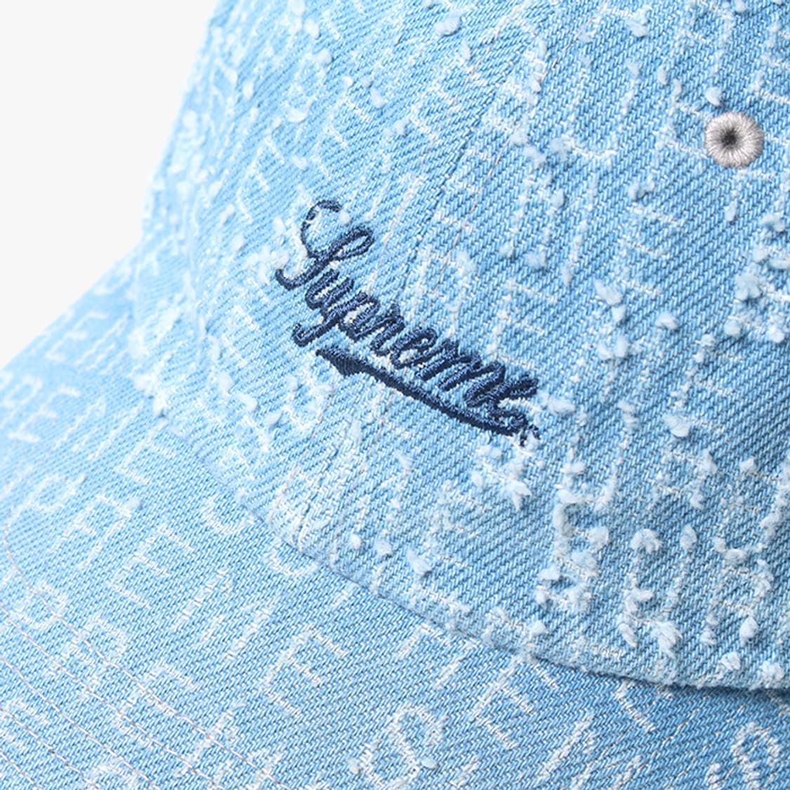  SUPREME "Denim Pattern Cap" 상품이미지3