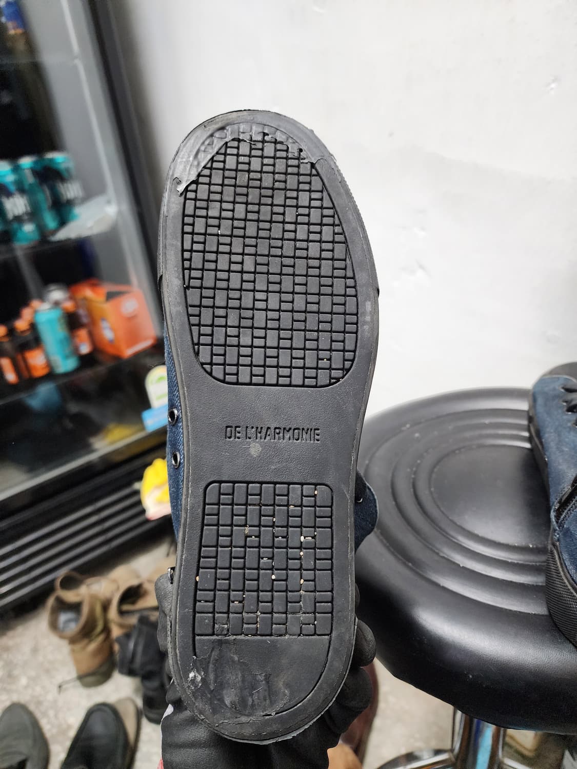 W컨셉 X 드하모니 라이트 데님 하이탑 상품이미지8