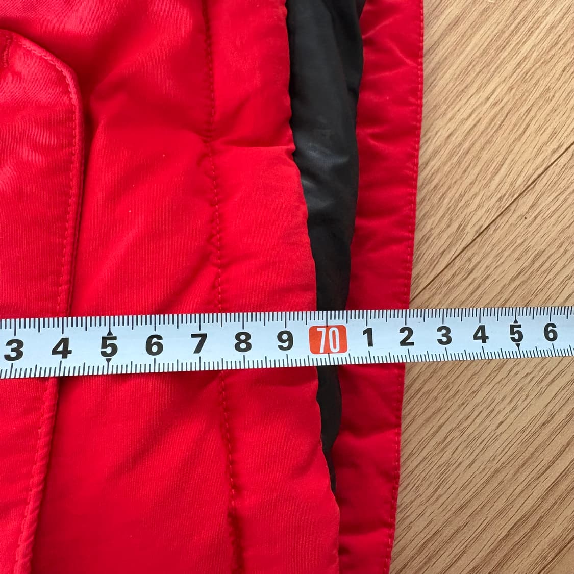 밀레 LIMITED 레드 패딩 점퍼 90 상품이미지8