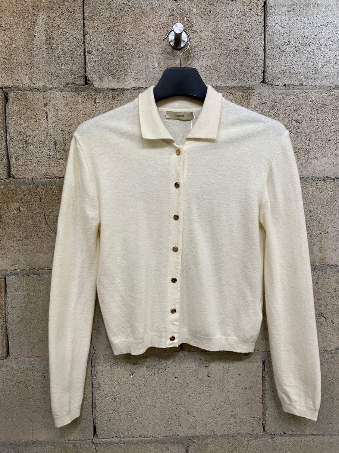 호와스 메리노 울 캐시미어 가디건  상품이미지1