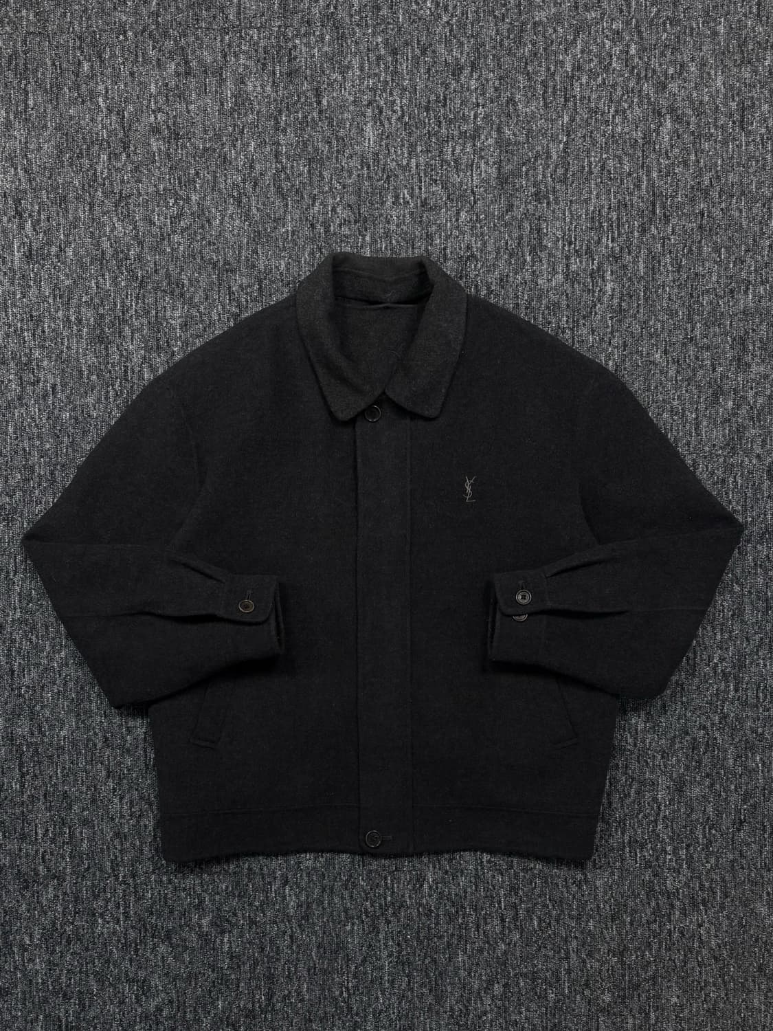 입생로랑 울 블루종 자켓 상품이미지3