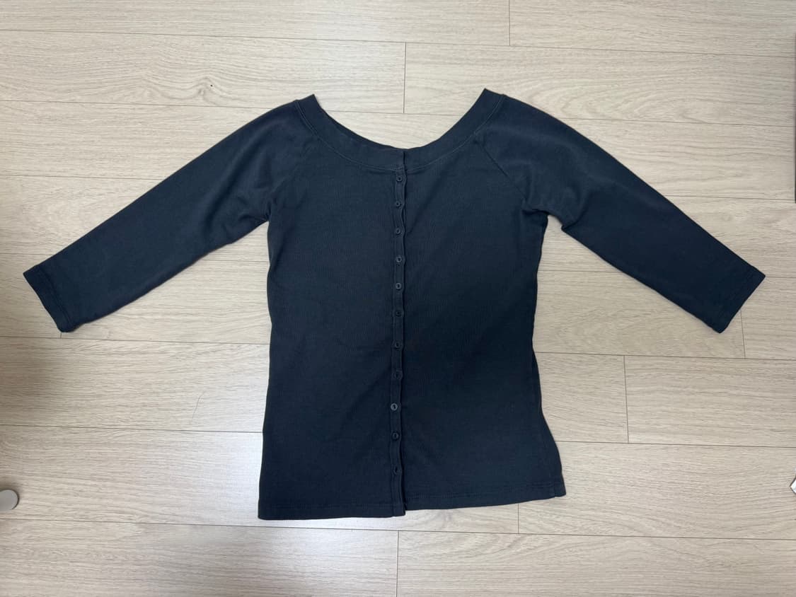 브랜디멜빌 블랙 7부 가디건 상품이미지1