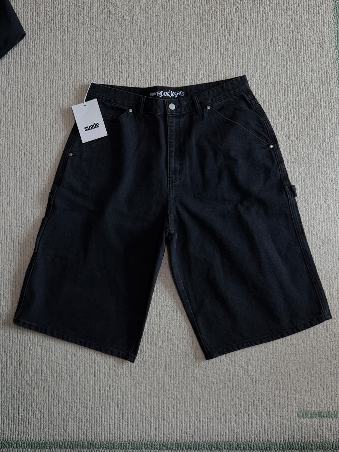 (새상품) 스웨이드 - CARPENTER DENIM SHORTS 상품이미지1
