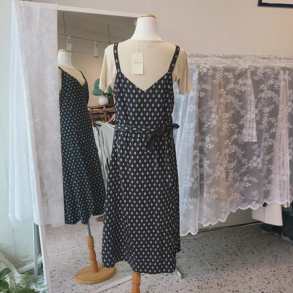 List 언밸런스 뷔스티에 원피스 상품이미지8