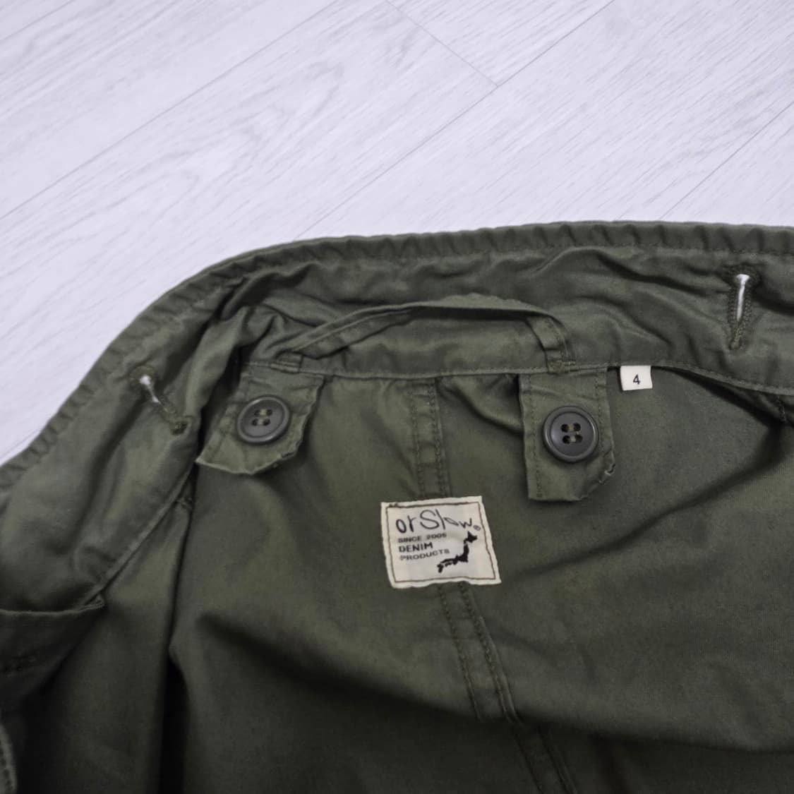 오어슬로우 피쉬테일파카 4사이즈 상품이미지4