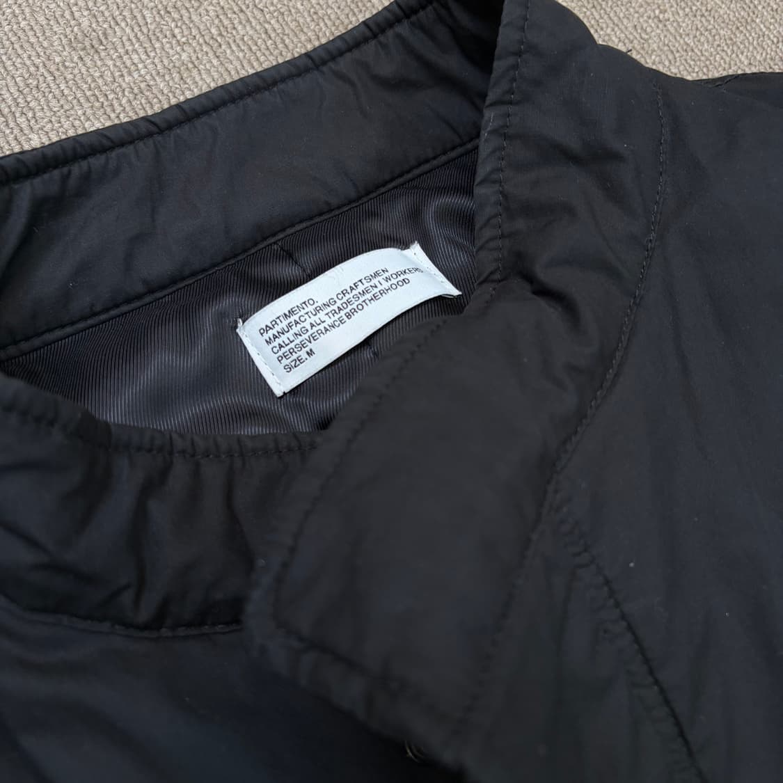 PARTIMENTO 파르티멘토 3m 신슐레이트 피쉬테일 패딩야상 상품이미지2