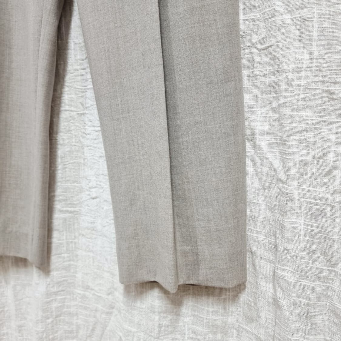 한섬 랑방컬렉션 핀턱 와이드 팬츠 슬랙스 바지 (55) 1회착/상태최상 상품이미지4