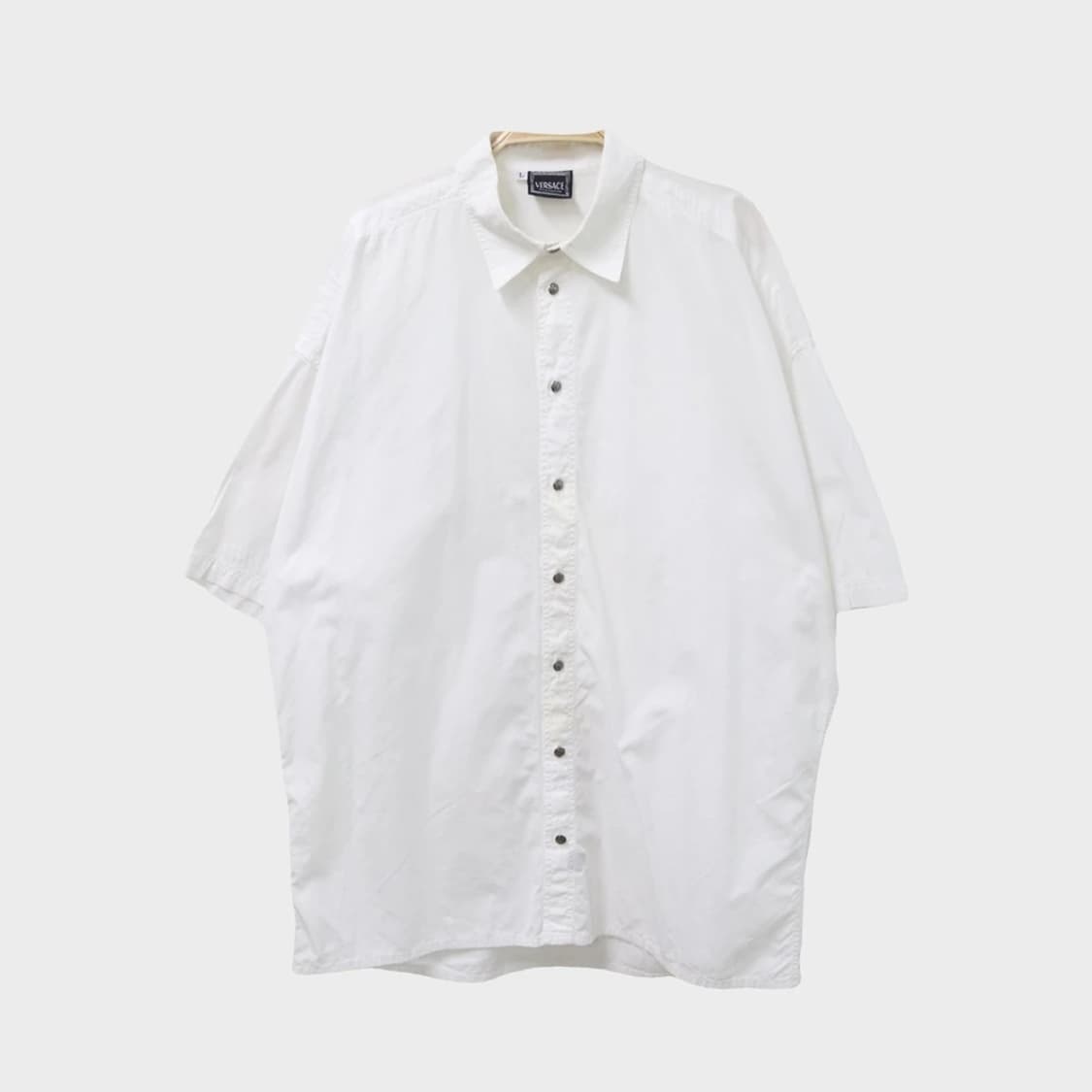 베르사체 자수 반팔 셔츠 66456 상품이미지2