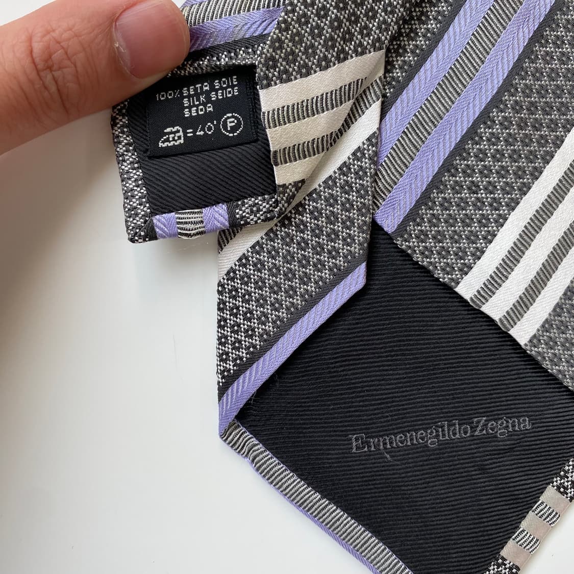 에르메네질도 제냐 정품 넥타이 명품 상품이미지6