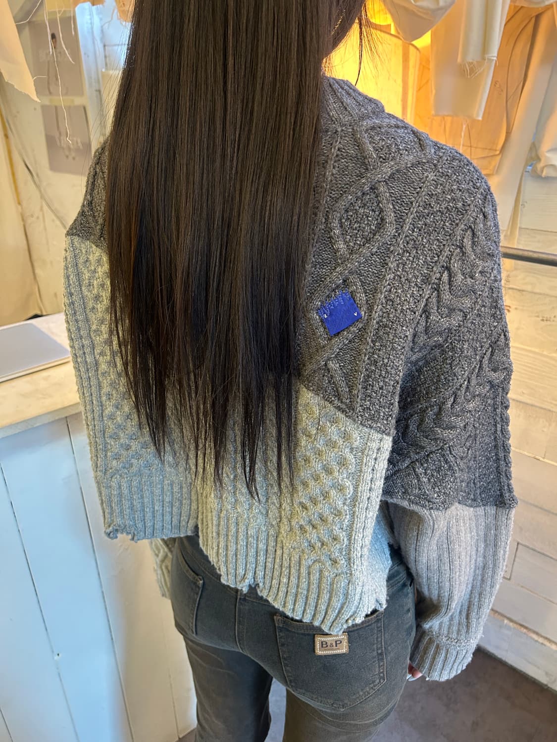 Adererror zara 크롭니트 상품이미지1