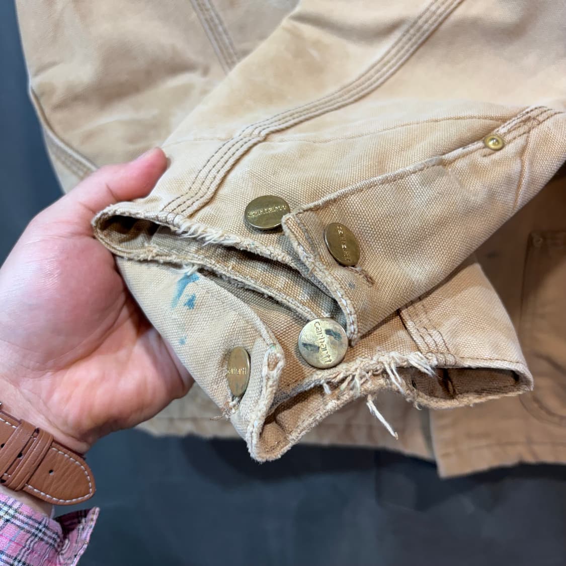 [L] CARHARTT 칼하트 빈티지 워크 웨어 초어 자켓 상품이미지4