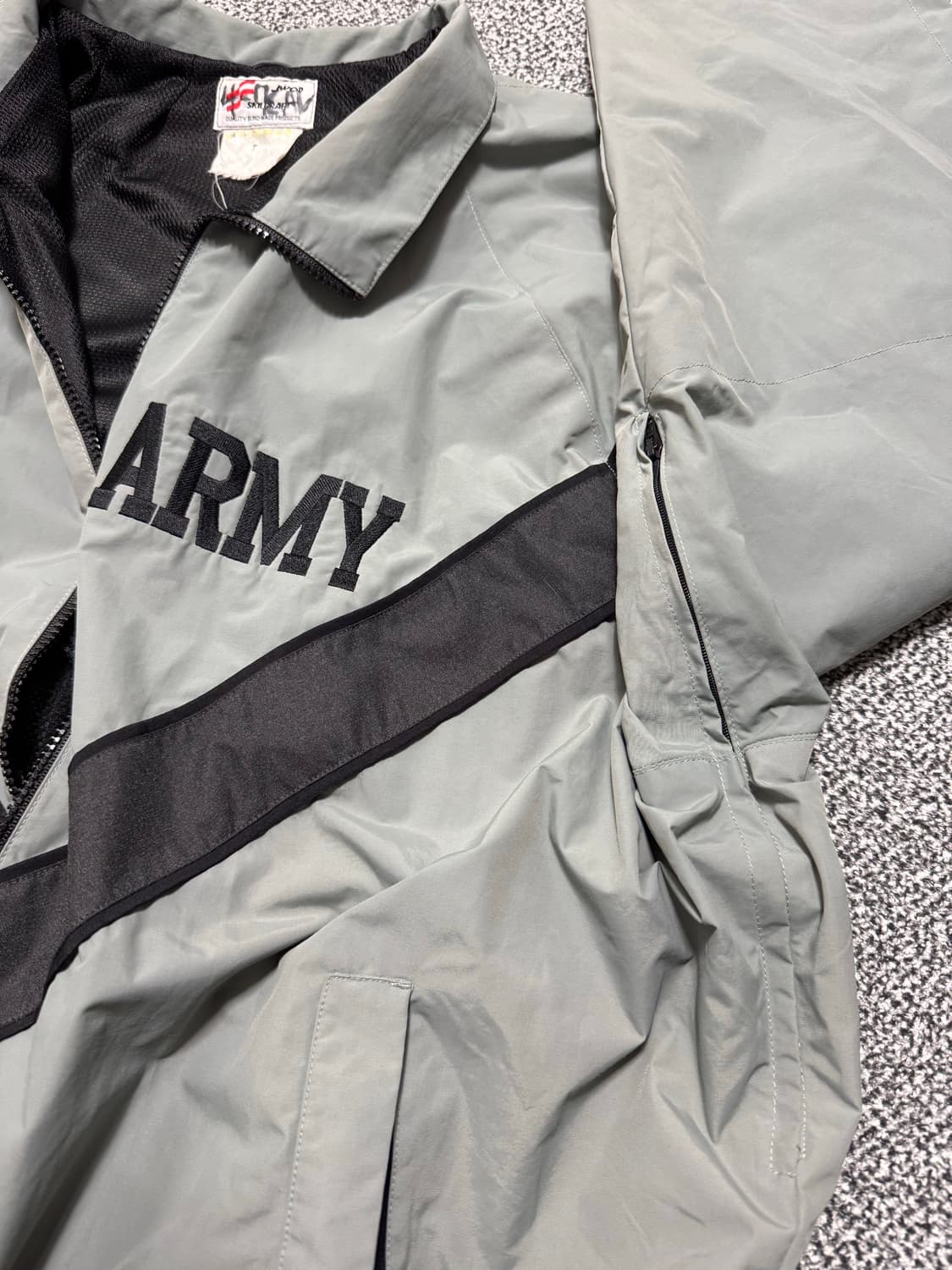 IPFU 자켓 점퍼 U.S ARMY 바람막이 상품이미지8