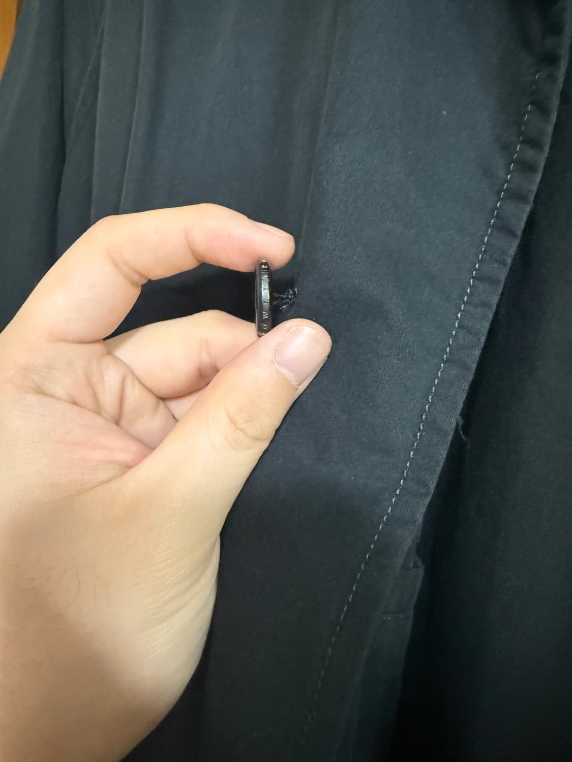 브라운야드 25ss 워시드 발마칸 코트 블랙 5 상품이미지3