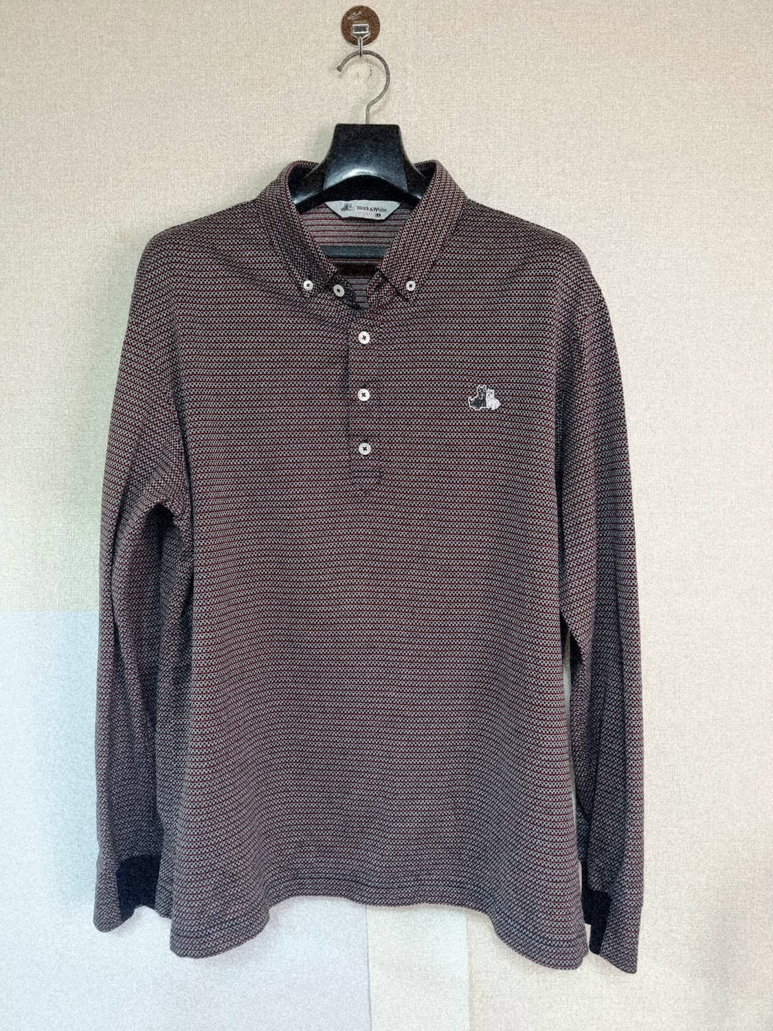 블랙앤화이트 정품 티셔츠 105사이즈  상품이미지1