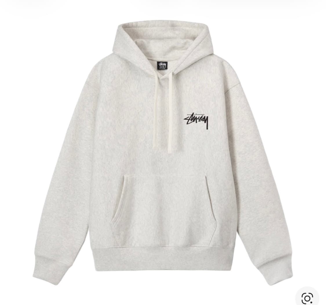 (S) 스투시 8볼 페이드 후드 애쉬 헤더 상품이미지2