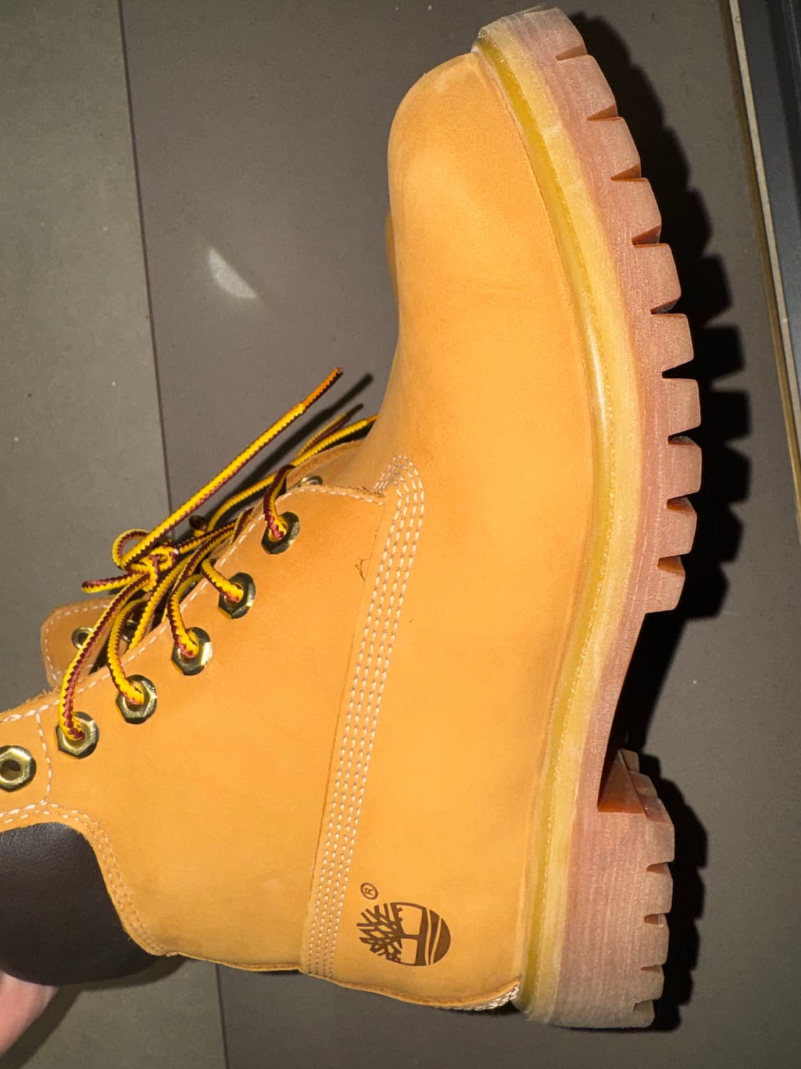 팀버랜드 프리미엄 6인치 워터프루프 부츠 위트 누벅 - 와이드 상품이미지5