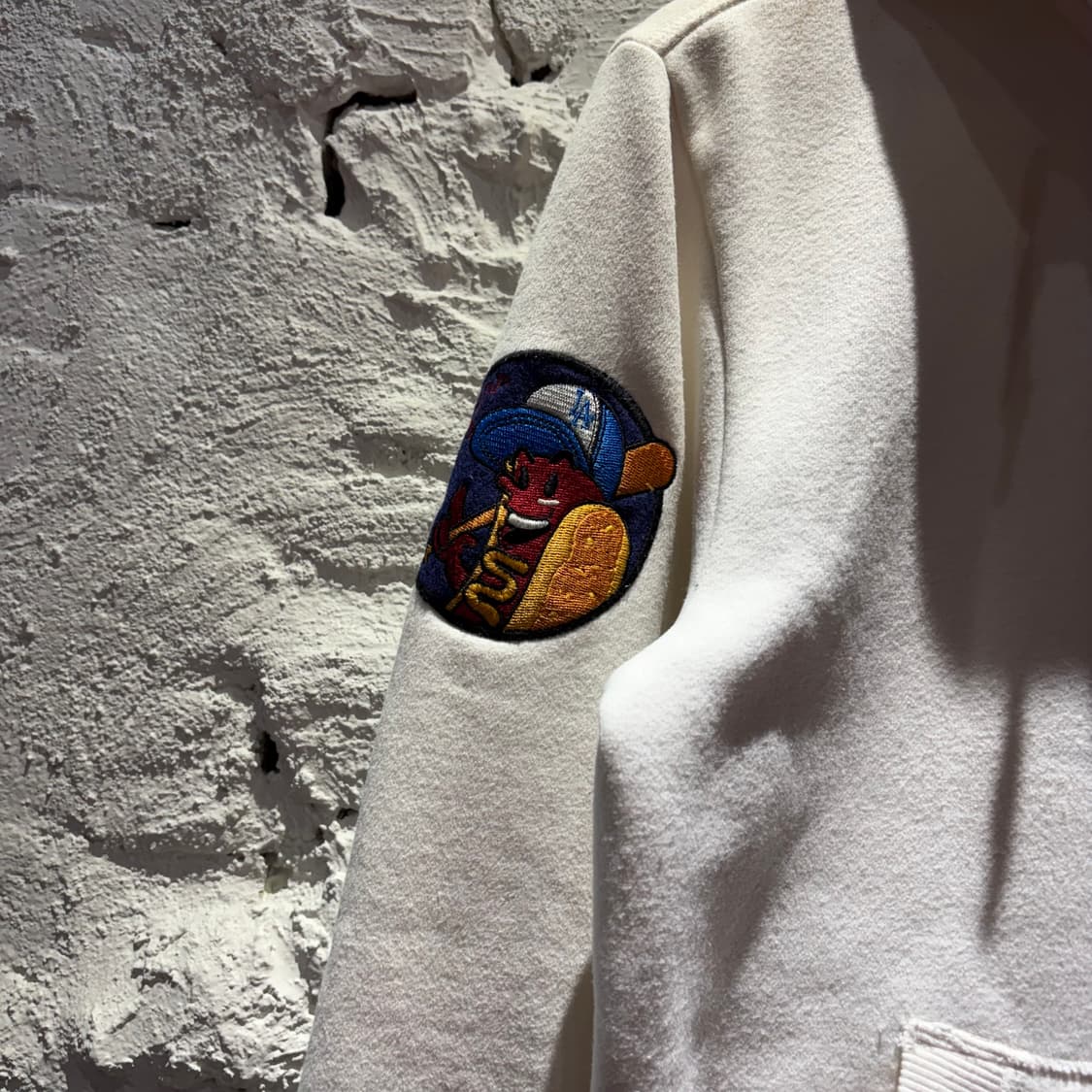 MLB LA 양털 후드집업 상품이미지2