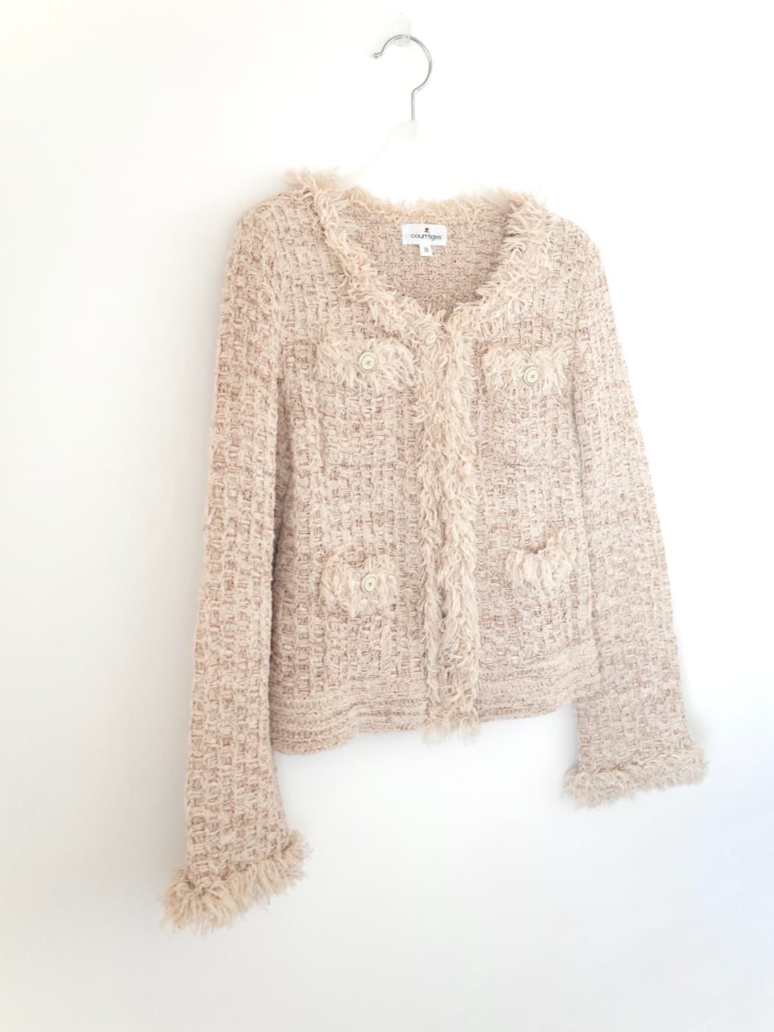 꾸레쥬 트위드 자켓 상품이미지1