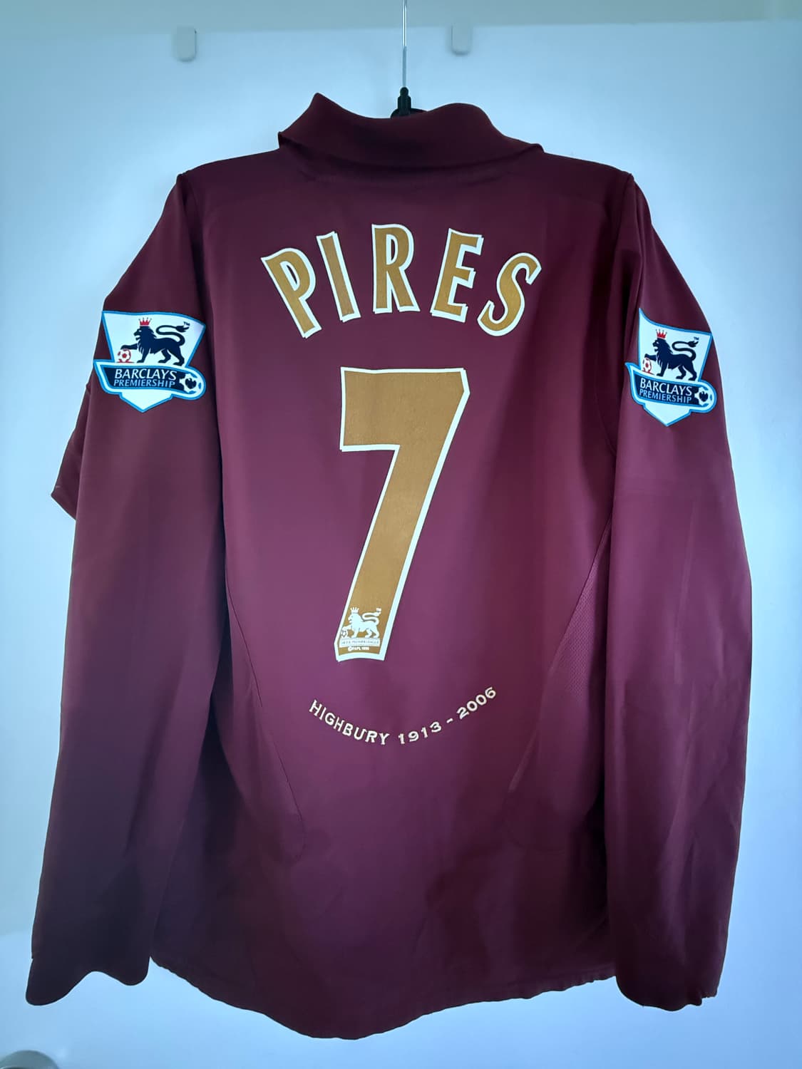 나이키 아스날 05-06 홈 긴팔 피레스 상품이미지1