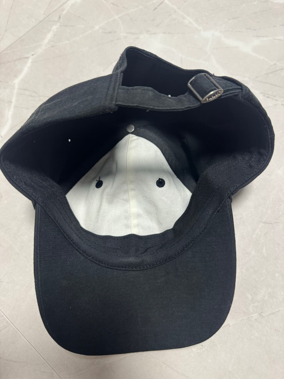 슈프림x언더커버 스터드 6 패널 블랙 23ss 상품이미지4