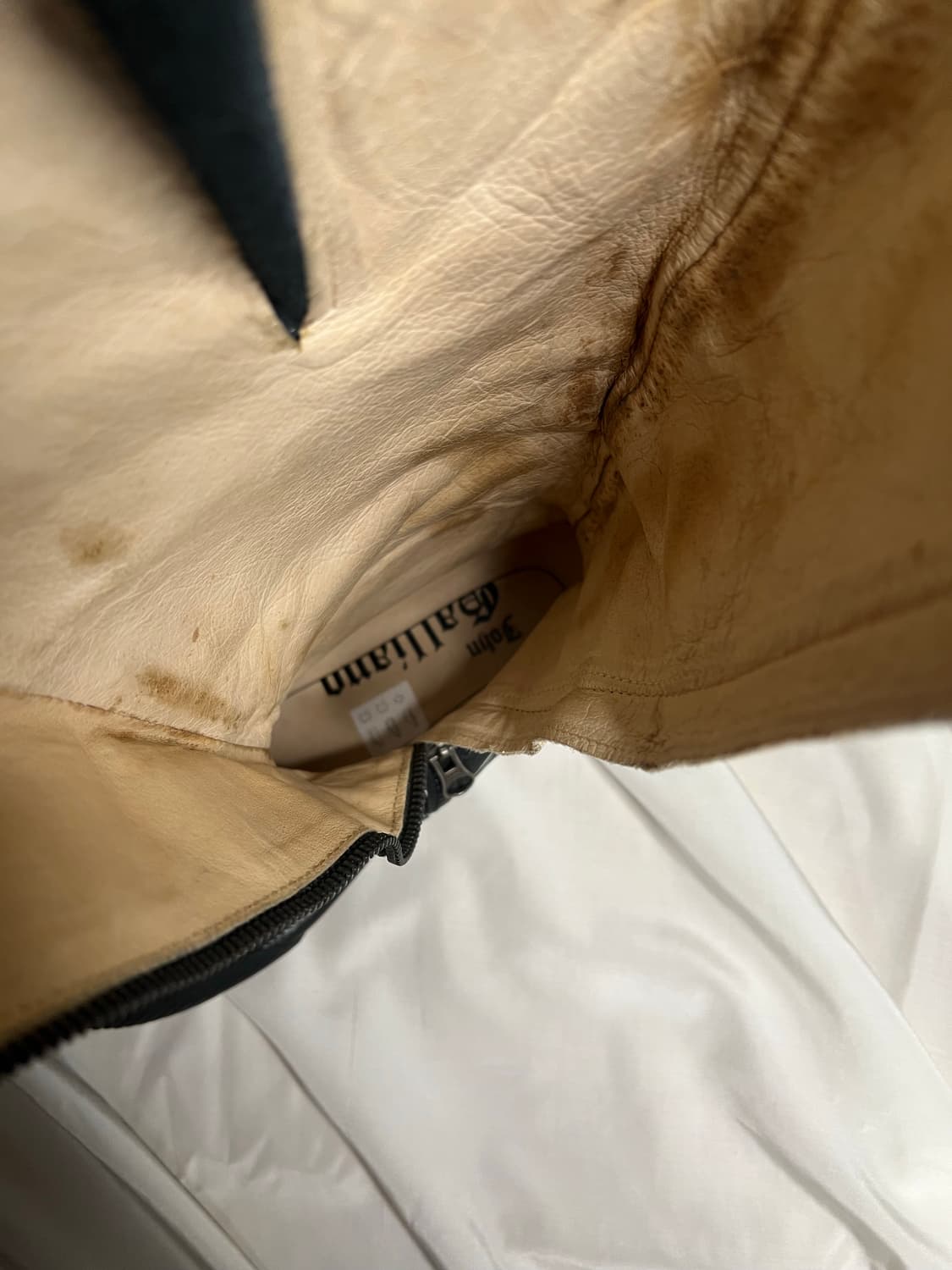 희귀** 00s JohnGalliano newspaper boots 상품이미지7