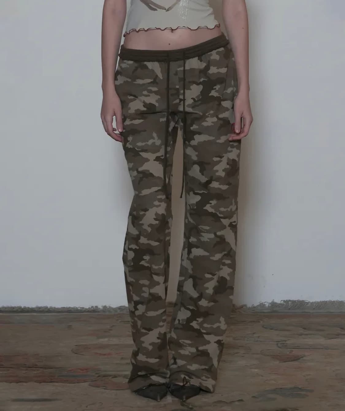 스컬프터 카모팬츠 Heaven Camo Sweatpants Forest 상품이미지1