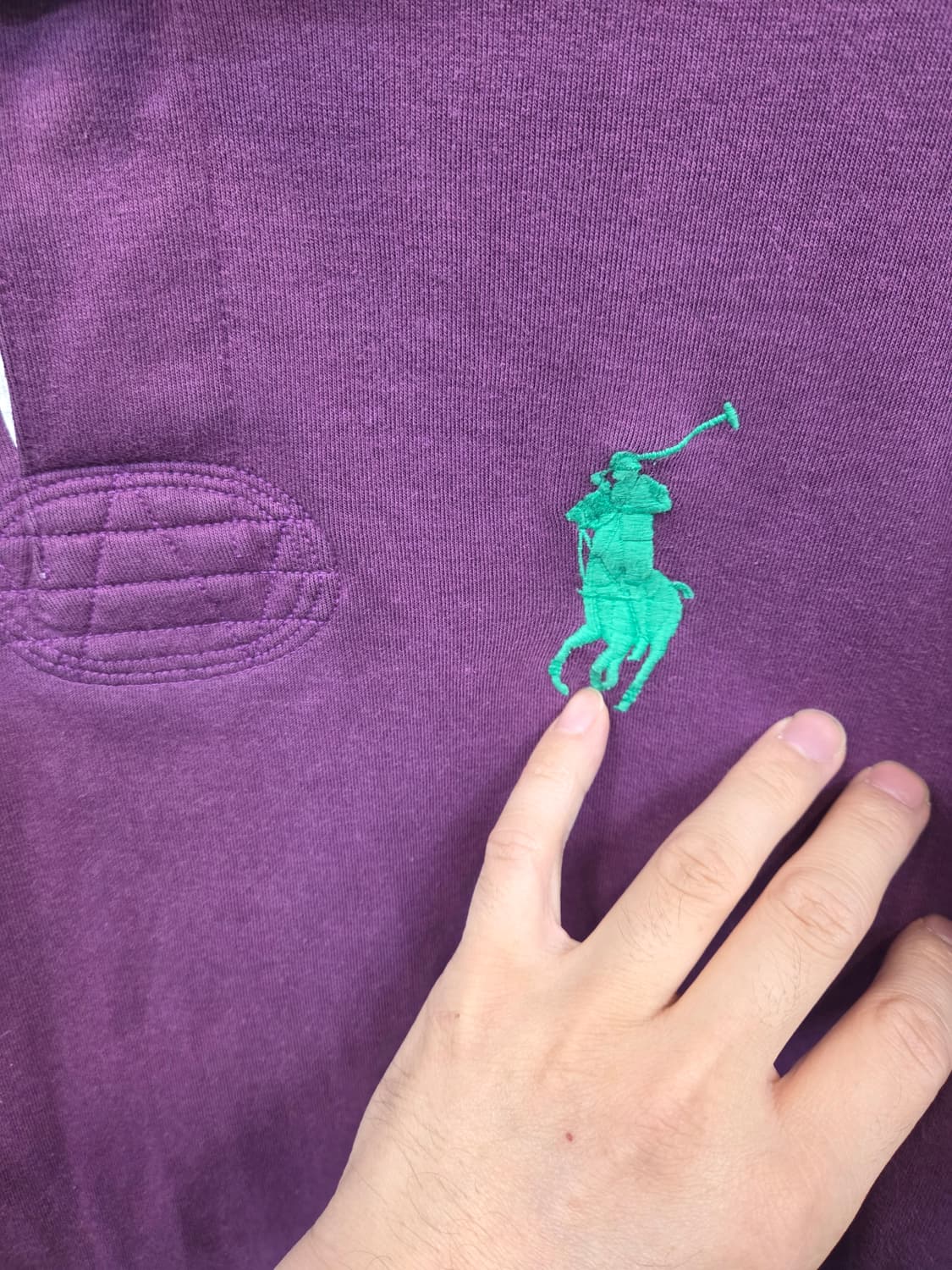 폴로랄프로렌 빈티지 럭비 카라긴팔 m 상품이미지4