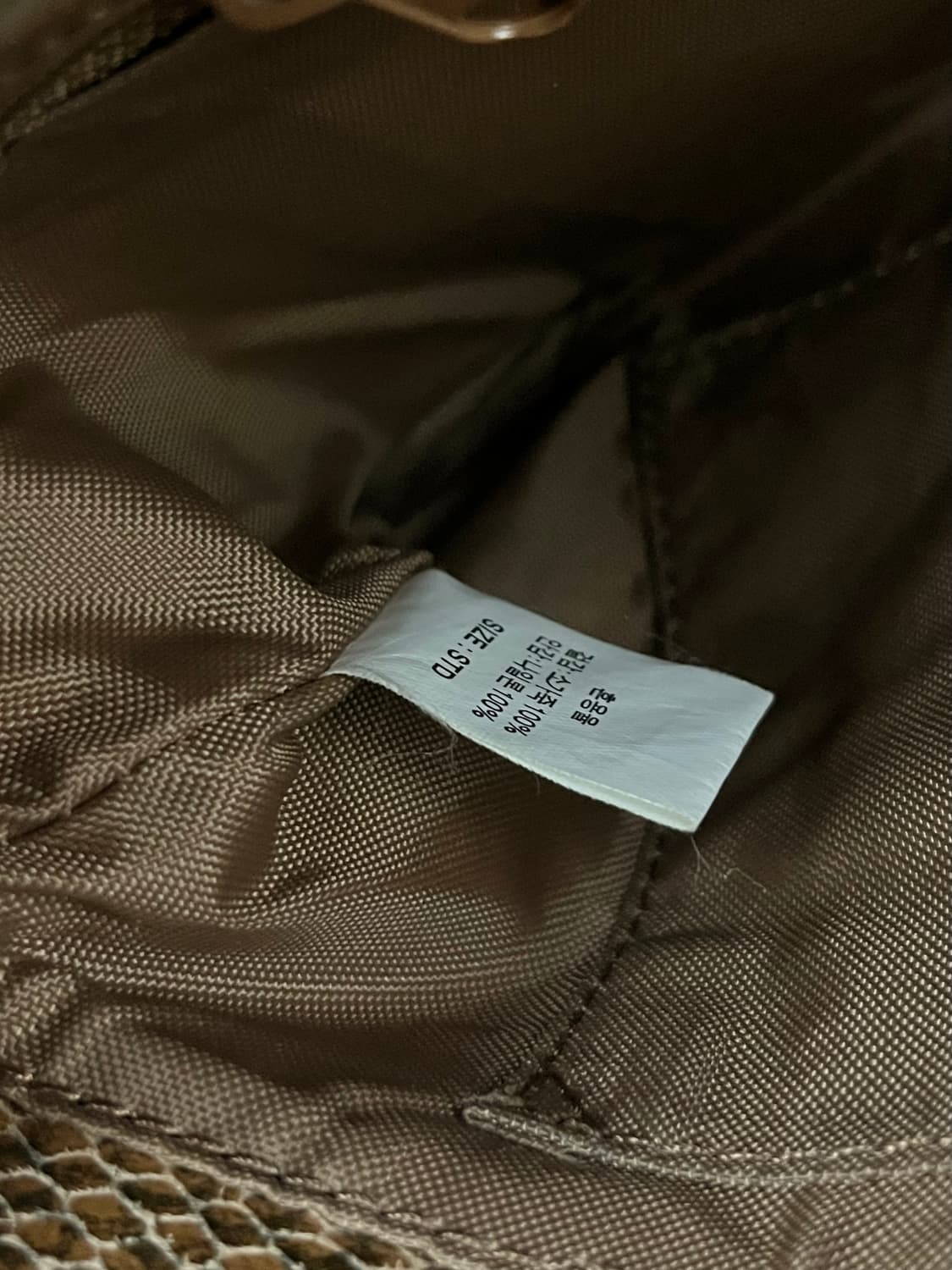 90s 소가죽 파이톤 숄더백 상품이미지10