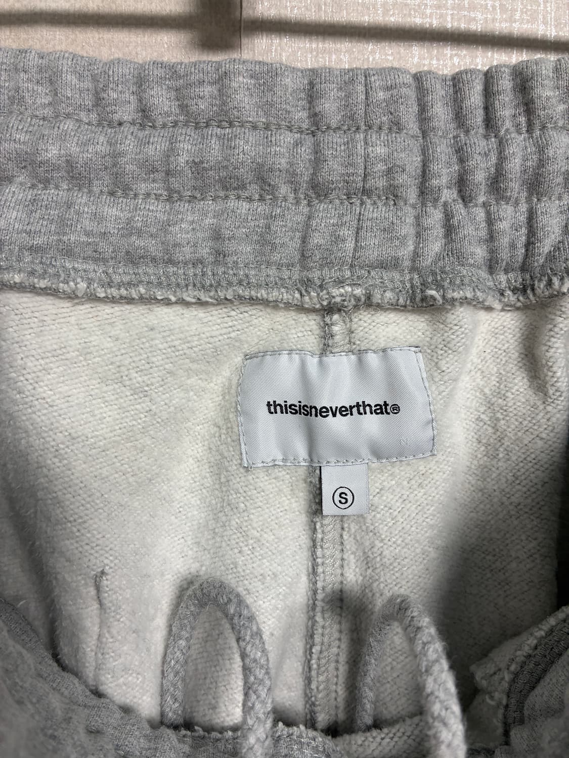 빈티지 디스이즈네버댓 조거팬츠 그레이 S 상품이미지3