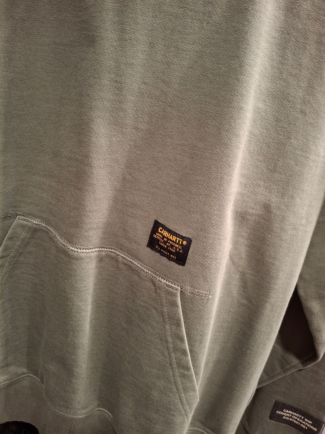 (마지막특가) 칼하트 후드티 m 카키 상품이미지3