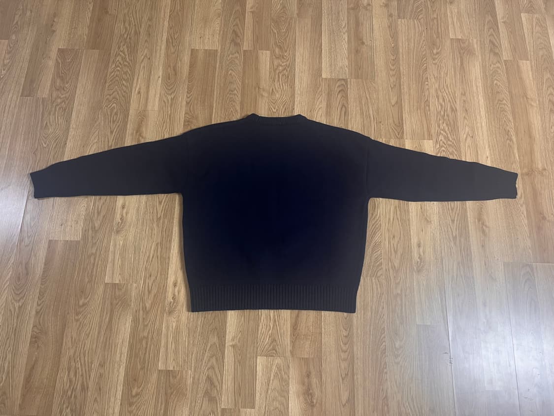 네이비 아미 울100퍼센트 니트 상품이미지2