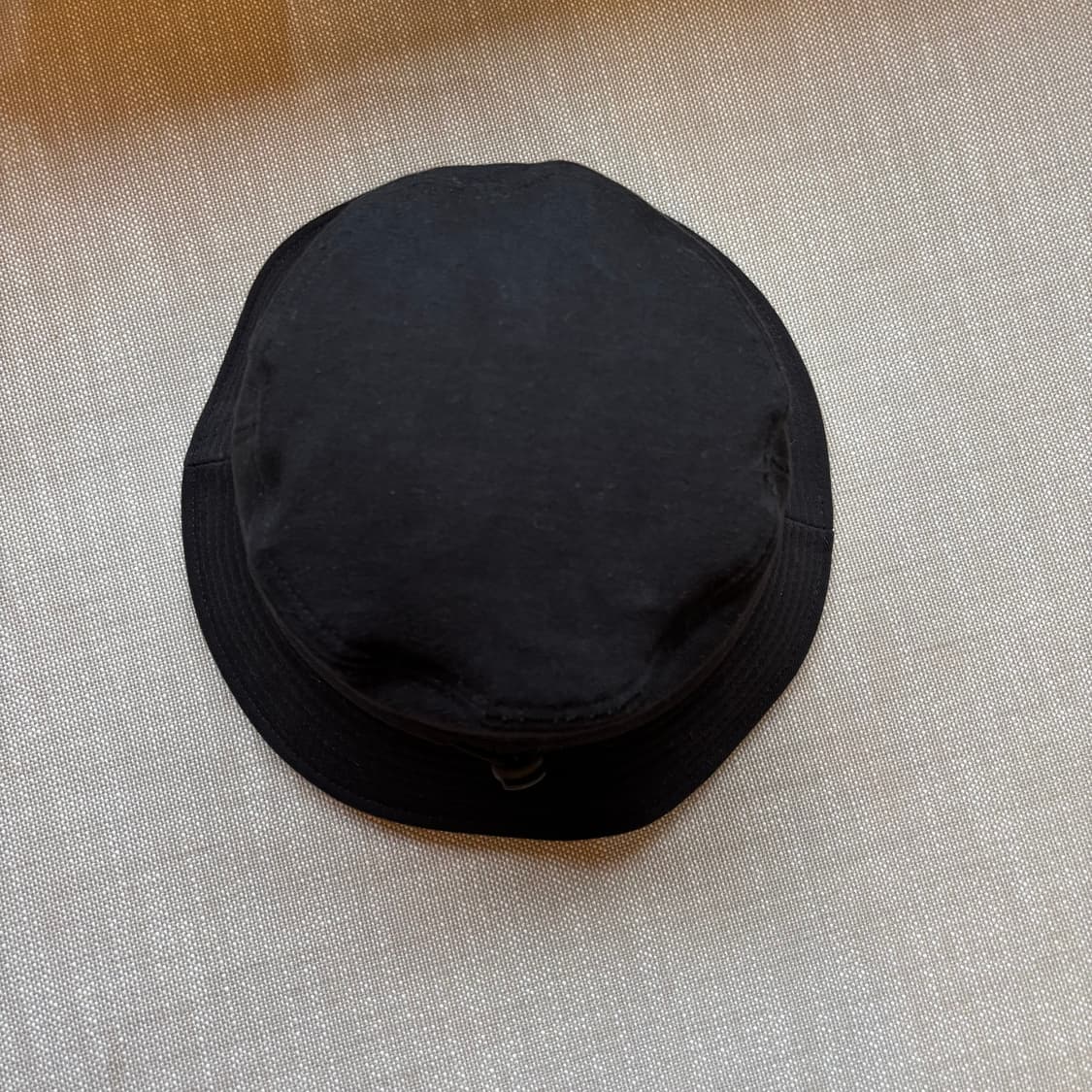 버킷(BUCKET) 블랙 속기모 코튼 로고 버킷햇 (남여공용) 상품이미지7