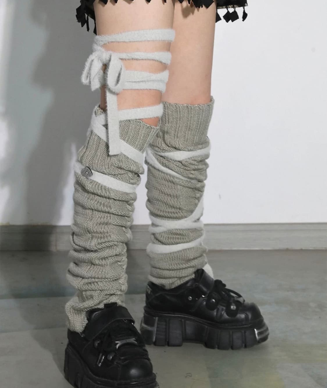 택포) nit alcove 니트 워머 니삭스 상품이미지2