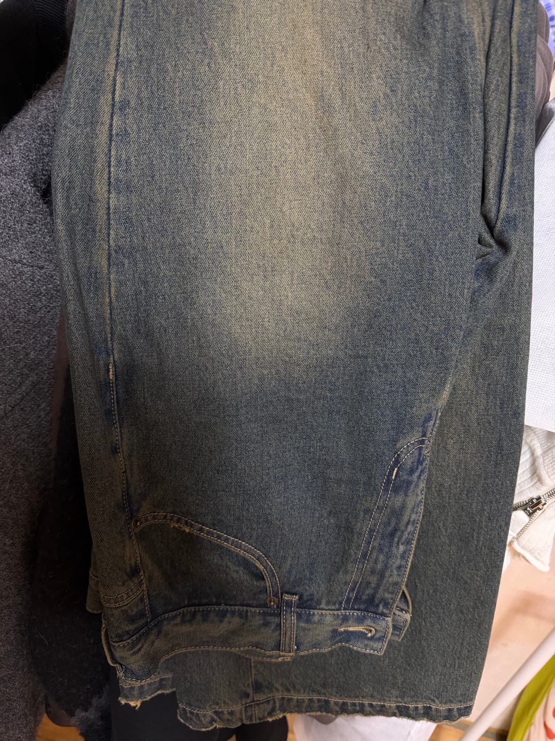 노이어 디스트로이드 플레어 데님 팬츠 상품이미지3