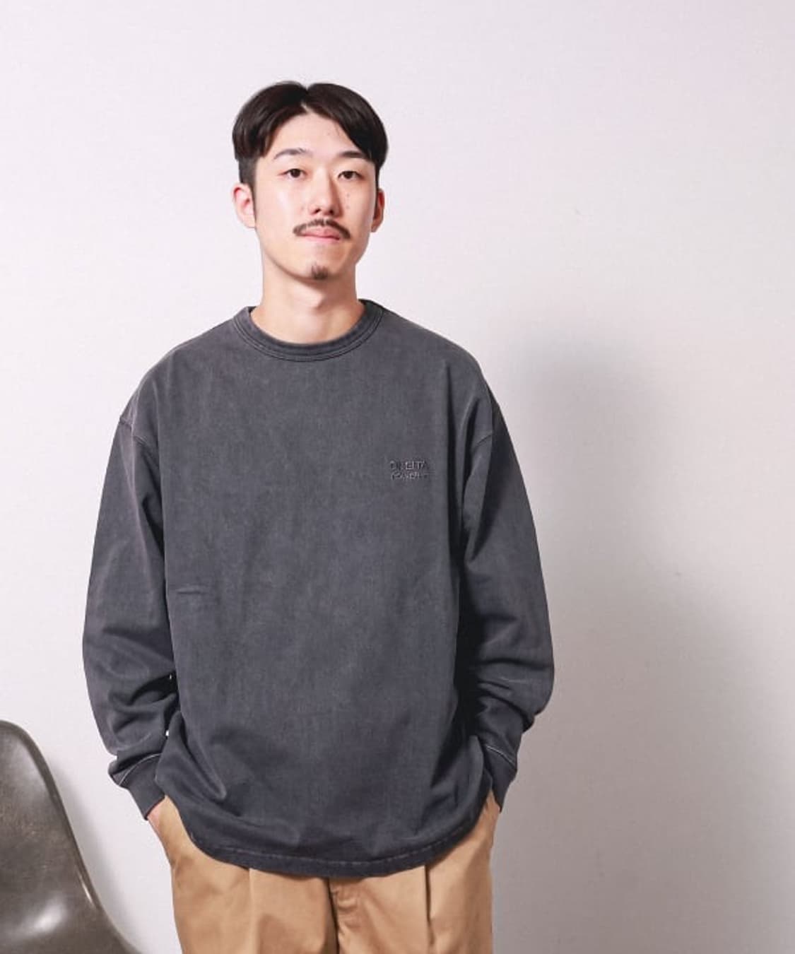 Oneita x beams 피그먼트워싱 티셔츠 상품이미지7