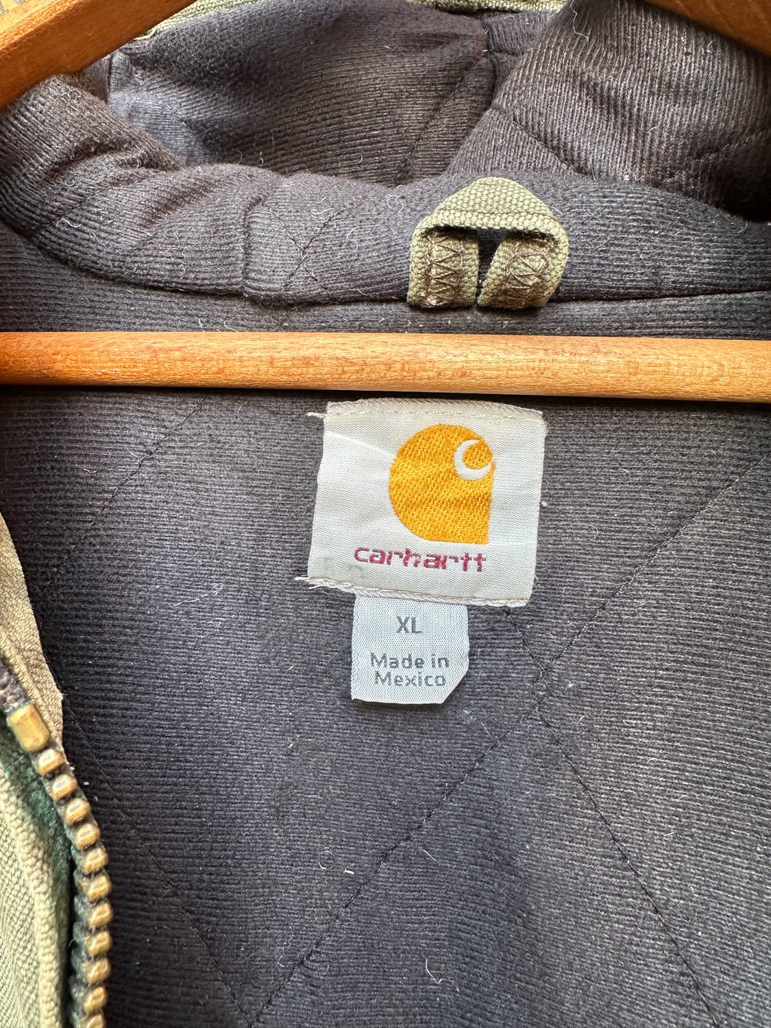 칼하트 디트로이트 덕 액티브 모스그린 워크자켓 J130 상품이미지9