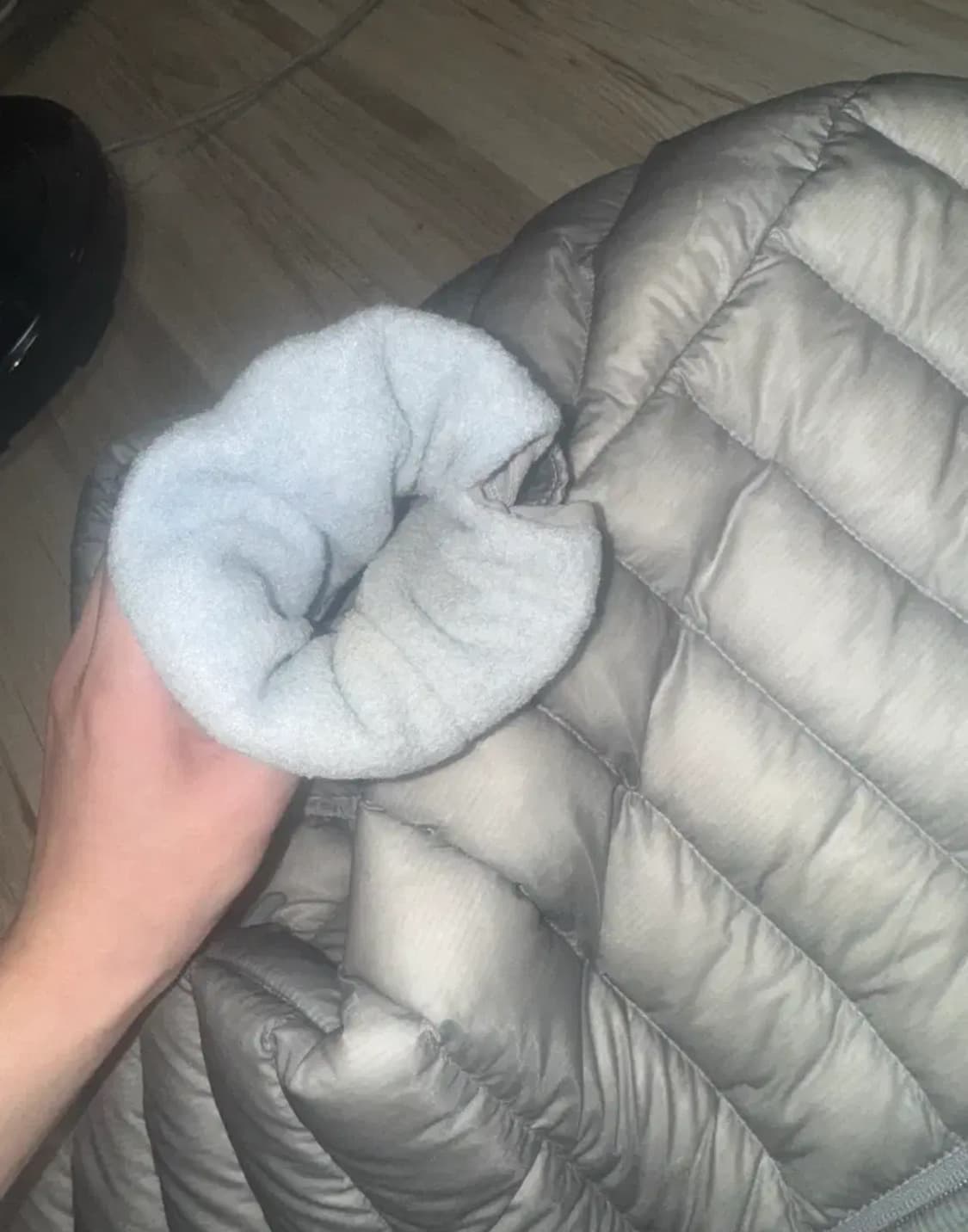 산산기어 서픽스 경량패딩 24fw 1 그레이 상품이미지3