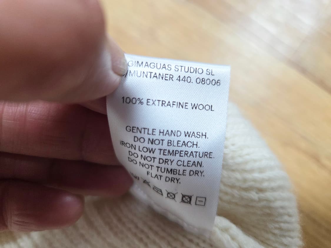 기마구아스(Gimaguas) Perito 점퍼 울니트 55-66 새상품 상품이미지10