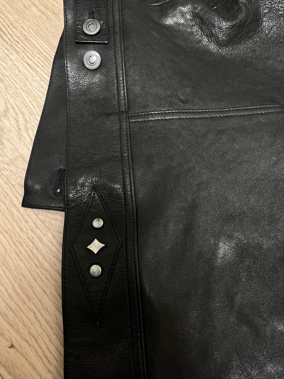 도프제이슨 프리미엄 베지터블 스터드 트러커 자켓 상품이미지5