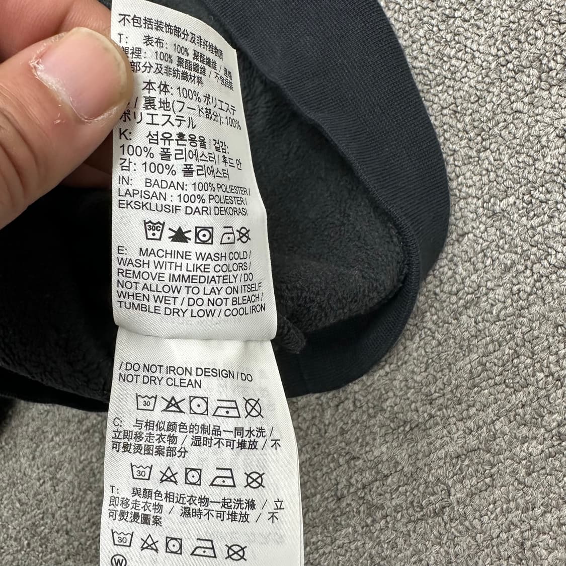 나이키 에어조던 플리스 후드 상품이미지5