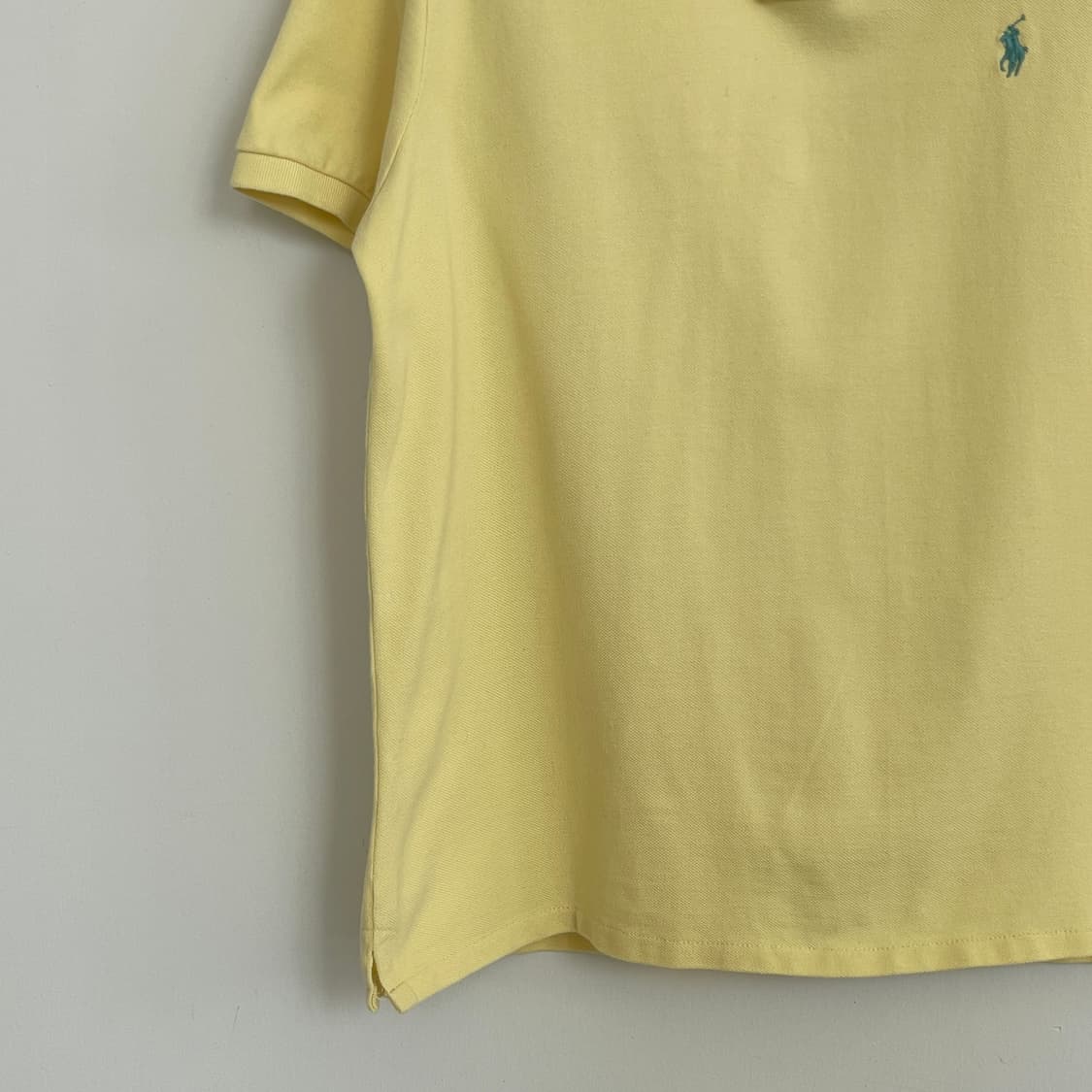 폴로 랄프로렌 PK 옐로우 반팔 티셔츠 상품이미지4