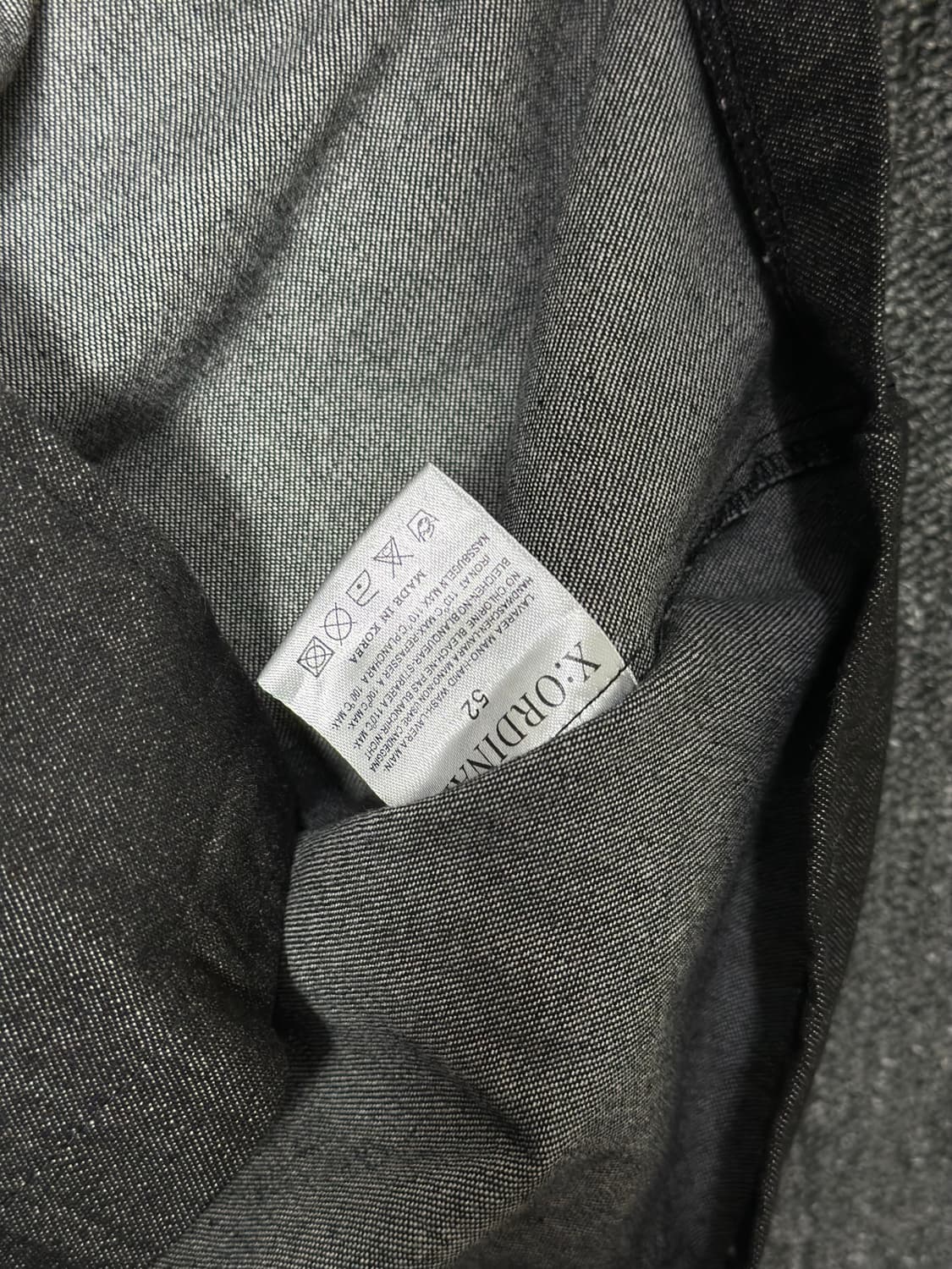 X:ORDINARY 데님 반팔 셔츠 52 상품이미지4