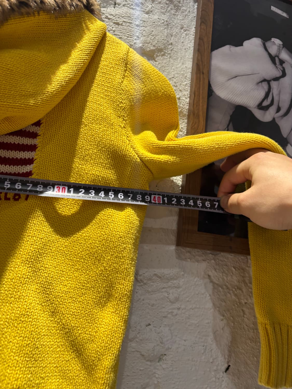 폴로 랄프로렌 퍼 니트 후드집업 상품이미지6